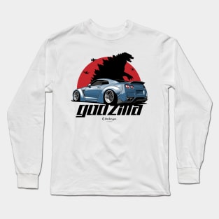Nissan GTR Godzila Long Sleeve T-Shirt